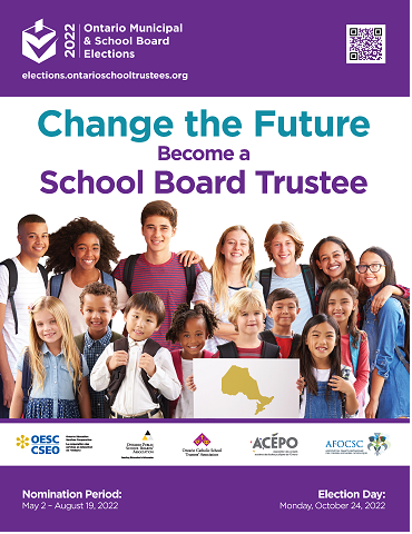 2022 Ontario Municipal & School Board Elections Poster 1 - 8.5 x 11 Preview